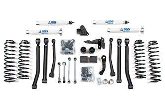 BDS Suspension - BDS Suspension 4.5" Lift Kit for 2012-2018 Jeep Wrangler JK 4 door 4WD - Standard Jeep or Rubicon - 1405H