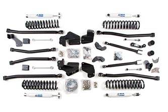 BDS Suspension - BDS Suspension 4.5" Long Arm 4-Link Lift Kit for 2007-2018 Jeep Wrangler JK Unlimited 4 door - Rubicon and Standard - 1407H