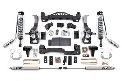 BDS Suspension - BDS Suspension 6" Coil-Over Suspension Lift Kit for 2014 Ford F150 2WD pickup trucks - 1505F