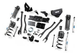 BDS Suspension - BDS Suspension 2014-18 Ram 2500 4WD Diesel - 6" 4-Link Suspension System  - 1604H