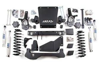 BDS Suspension - BDS Suspension 6-1/2" Lift Kit for 2000 - 2006 Chevrolet/GMC 4WD Avalanche, Suburban, Tahoe, Yukon, and Yukon XL, Escalade AWD, 1500 1/2 ton SUVs   - 183H