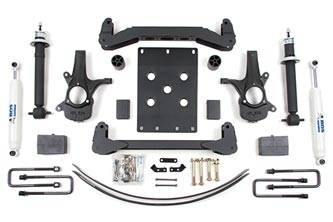 BDS Suspension - BDS Suspension 4" Suspension Lift Kit for 2007-2013 Chevy & GMC 1/2 ton pickup 2WD - 186H