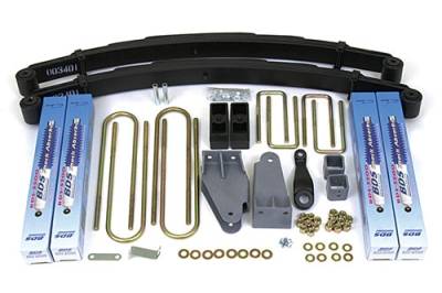 BDS Suspension - BDS Suspension 4" Suspension Lift Kit for 1980-1996 Ford F250 4WD pickup trucks with TTB front axle - 306H