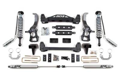 BDS Suspension - BDS Suspension 6" Coil-Over Suspension Lift Kit System for 2009-2013 Ford F150 2WD pickup trucks - 577F