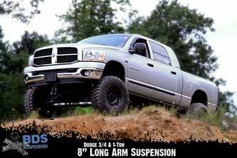 BDS Suspension - BDS Suspension 8" Long Arm Kit for 2008 3/4 Ton & 1 Ton 4WD Pickup   -641H