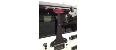 GraBars - 3rd Brake Light Bracket - Adjustable with LED Light fits 87-18 Jeep Wrangler YJ, TJ and JK