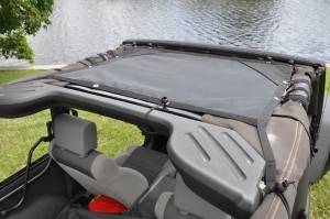 GEARSHADE - HalfShade Jeep Wrangler JK 2 Door 07-15 GearShade Pocket Top  -HSJK