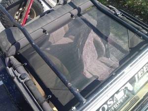 GEARSHADE - HalfShade Jeep Wrangler TJ 97-06 GearShade Pocket Top   -HSTJ