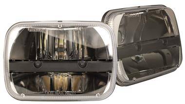Truck-Lite - Truck Lite 5"x7" Rectangular LED Headlamp Kit fits Jeep Cherokee XJ Comanchee MJ or Jeep Wrangler YJ DOT Approved By RIGID INDUSTRIES