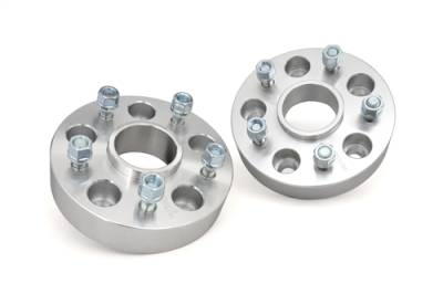 Rough Country - Rough Country Jeep 1.5" Wheel Spacers 5x5.0 fits 07-14 JK JKU & 99-10 Grand Cherokee - 1091