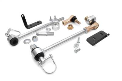 Rough Country - Rough Country Jeep Front Sway Bar Quick Disconnects - 1128