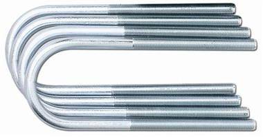 Rubicon Express - Rubicon Express U-BOLT KIT REAR 84-01 Jeep Wrangler YJ Cherokee XJ D35  