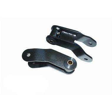 Rubicon Express - Rubicon Express SHACKLE REAR BOOMERANG GREASEABLE 6" 84-01 Jeep Cherokee XJ/PAIR   