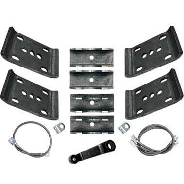 Rubicon Express - Rubicon Express SPRING OVER AXLE (SOA) CONVERISON KIT 87-95 Jeep Wrangler YJ 5.5"   