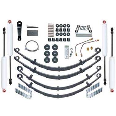 Rubicon Express - Rubicon Express STANDARD KIT 87-95 Jeep Wrangler YJ 4.0" (INCLUDES SHOCKS)   