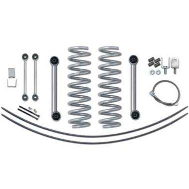 Rubicon Express - Rubicon Express SUPER-RIDE KIT W/ADD-A-LEAF 84-01 Jeep Cherokee XJ 3.5" (NO SHOCKS)   