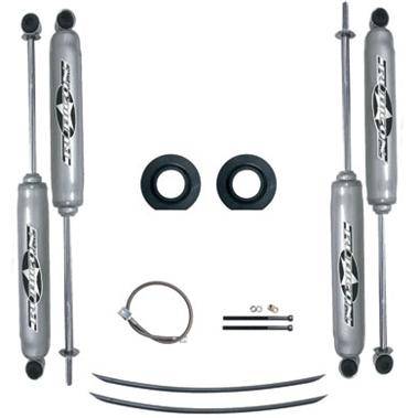 Rubicon Express - Rubicon Express BUDGET KIT W/ADD-A-LEAF 84-01 Jeep Cherokee XJ 2" (INCLUDES SHOCKS) 