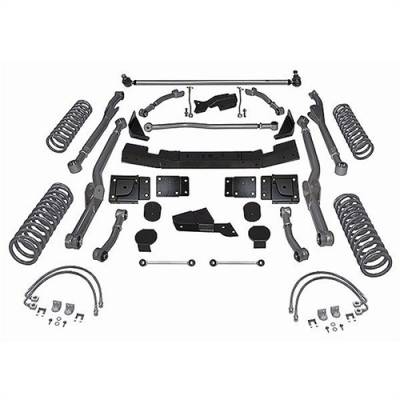 Rubicon Express - Rubicon Express EXTREME-DUTY LONG ARM KIT 07-16 Jeep Wrangler JK 2 DOOR 4.5" (NO SHOCKS)  