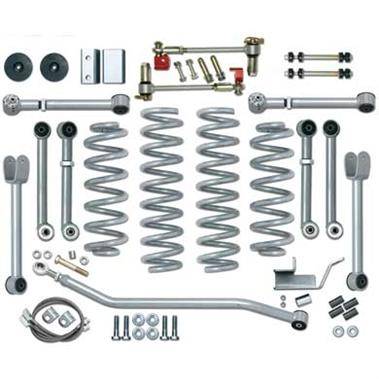 Rubicon Express - Rubicon Express SUPER-FLEX SHORT ARM KIT Jeep Grand Cherokee ZJ 93-98 4.5" (NO SHOCKS)   