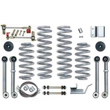 Rubicon Express - Rubicon Express SUPER-FLEX SHORT ARM KIT Jeep Grand Cherokee ZJ 93-98 3.5" (NO SHOCKS)  