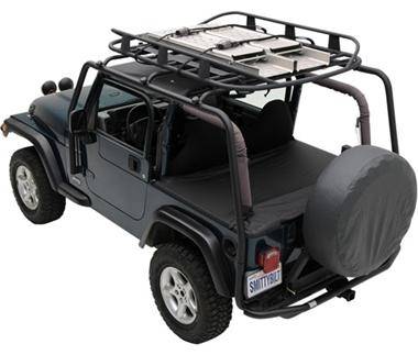 Smittybilt - SRC Roof Rack By Smittybilt - Fits 2007 to 2016 Jeep JK Wrangler and Rubicon - 2 Door   -76716