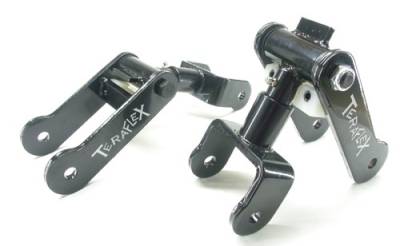 TeraFlex - TeraFlex YJ-Front CJ-Rear Revolver Shackle Kit