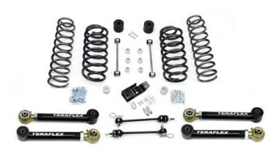 TeraFlex - TeraFlex TJ/LJ 3” Suspension System w/4 Flexarms - No Shocks