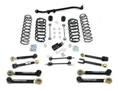 TeraFlex - TeraFlex TJ/LJ 3” Suspension System w/ 8 Flexarms - No Shocks