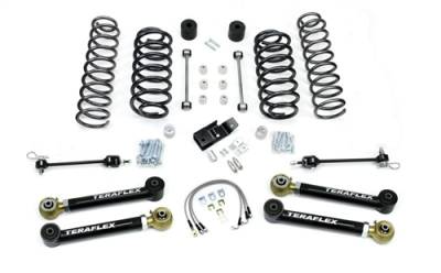 TeraFlex - TeraFlex TJ/LJ 4” Suspension System w/ 4 Flexarms - No Shocks