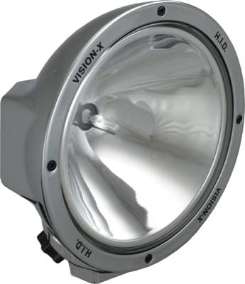 VISION X Lighting - Vision X 8.7" ROUND CHROME 50 WATT HID EURO OR SPOT LAMP     -HID-8550C-8552C