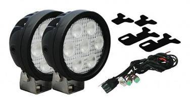VISION X Lighting - Vision X 07-11 TOYOTA TUNDRA FACTORY FOG UPGRADE FIT UTILITY SERIES LEDS    -XIL-OE0711TT