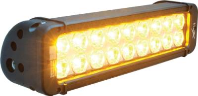 VISION X Lighting - Vision X 11" XMITTER PRIME AMBER LED BAR BLACK 18 5W LED'S 10 NARROW     -XIL-P1810A