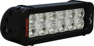 VISION X Lighting - Vision X 8" XMITTER PRIME XTREME LED BAR BLACK 12 5W LED'S 10 OR 40 DEGREE      -XIL-PX1210