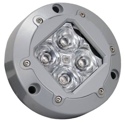 VISION X Lighting - Vision X 4.13" SUBAQUA LED LIGHT 4 3W LED'S 10 OR 40 DEGREE - LEDs AVAILABLE IN AMBER, BLUE, GREEN, RED OR WHITE       -XIL-U40-U41
