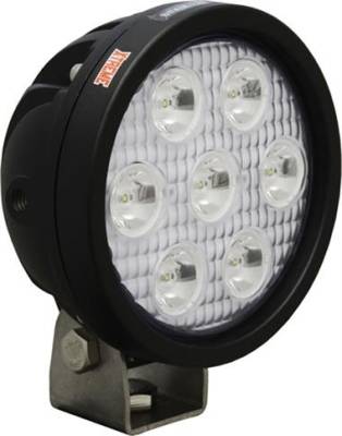 VISION X Lighting - Vision X 4" ROUND UTILITY MARKET XTREME BLACK 7 5W LED'S 10, 40 OR 60 DEGREE      -XIL-UMX40