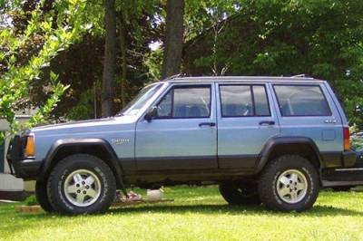 Zone 3/" Rear Leaf Lift Spring Kit w//Chrysler 8.25 for 1984-01 Jeep Cherokee XJ