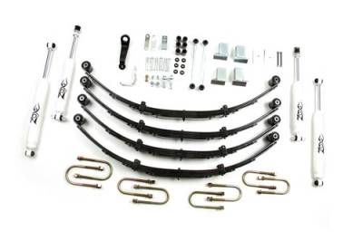 Zone Offroad - Zone Offroad 4" Suspension Lift Kit for 87-95 Jeep Wrangler YJ - J28