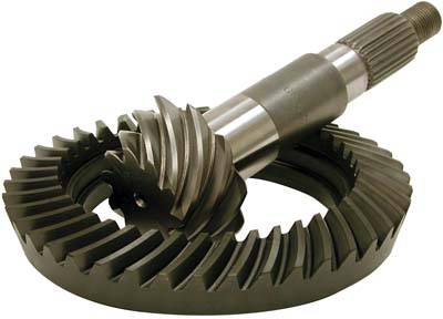 Yukon Gear & Axle - High performance Yukon replacement ring & pinion gear set for Dana 30HD in Jeep Liberty, 3.55 ratio.