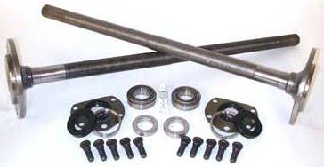 Yukon Gear & Axle - One piece short axles for Model 20 '76-'3 CJ5, and '76-'81 CJ7 with bearings and 29 splines, kit.