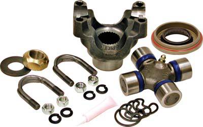 Yukon Gear & Axle - Yukon replacement trail repair kit for Dana 30 and 44 with 1310 size U/Joint and straps