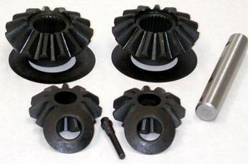 Yukon Gear & Axle - Yukon standard open spider gear kit for Model 35 with 27 spline axles. Hubs have 1.625" diameter