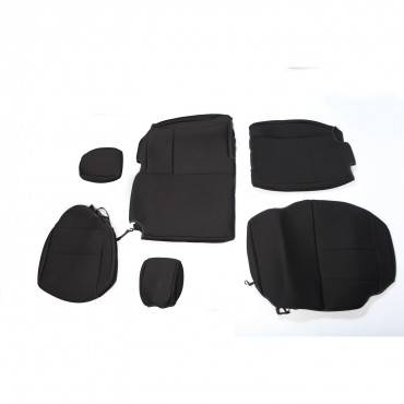 Rugged Ridge - Seat Cover Rear 4 Door Jeep Wrangler JK 07-15 Black   -13264.01