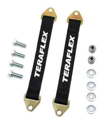 TeraFlex - TeraFlex Jeep Wrangler JK Front Limit Strap Kit -15.125"    -4853155