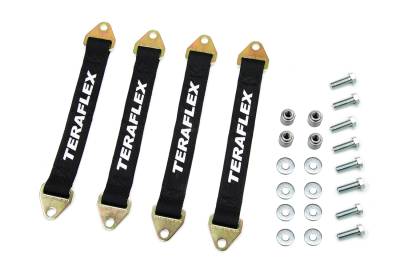 TeraFlex - TeraFlex Jeep Wrangler JK Front & Rear Limit Strap Kit    -4853100