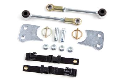 Zone Offroad - Zone Front Sway Bar Disconnects for 3" to 4.5" Lift 07-15 Jeep JK Wrangler       -J5313
