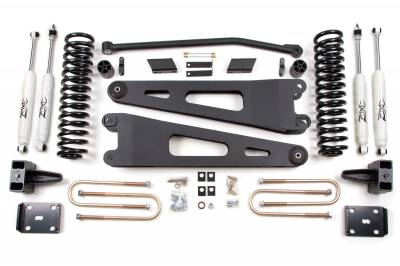 Zone Offroad - 4" Ford 11-16 F250/F350 Radius Arm Suspension System     -F25/F26