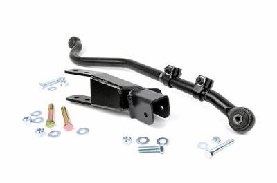 Rough Country - ROUGH COUNTRY JEEP TJ FRONT FORGED ADJUSTABLE TRACK BAR (4-6IN)