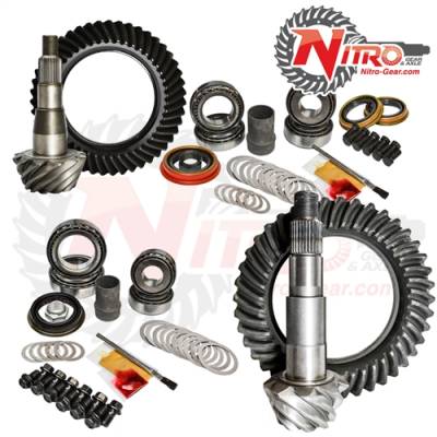 Nitro Gear & Axle - Nitro Front & Rear Gear Package Kit 2011-2015 GM 2500/3500HD w/Duramax, Choose Ratio