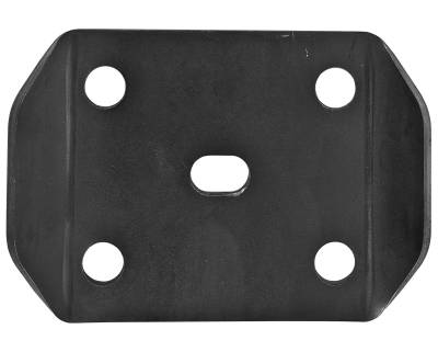 TRAIL-GEAR | ALL-PRO | LOW RANGE OFFROAD - TRAIL-GEAR U-Bolt Flip Plate, Single      -110023-1