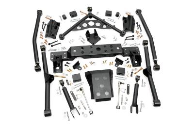 Rough Country - ROUGH COUNTRY LONG ARM UPGRADE KIT 4 INCH LIFT | JEEP GRAND CHEROKEE WJ (99-04)